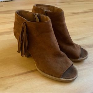Brown booties